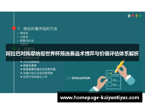 阿拉巴对阵摩纳哥世界杯预选赛战术博弈与价值评估体系解析